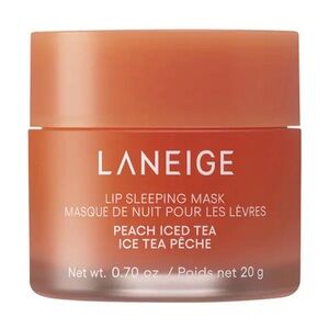 LANEIGE Peach Iced Tea Lip Sleeping Mask .7oz